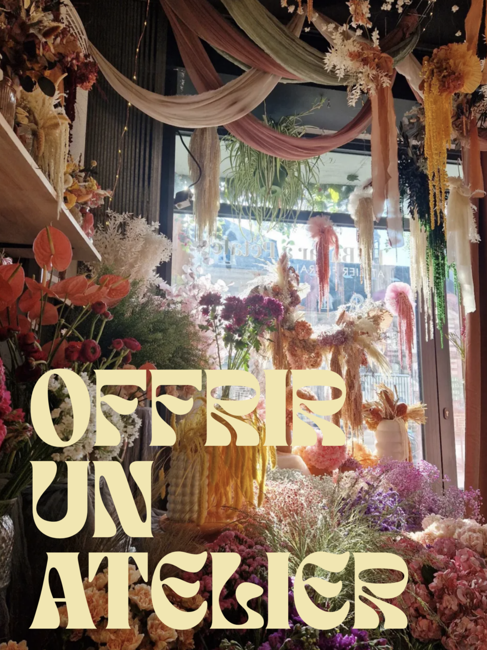 Bon cadeau atelier - Le Bazar à Pétales