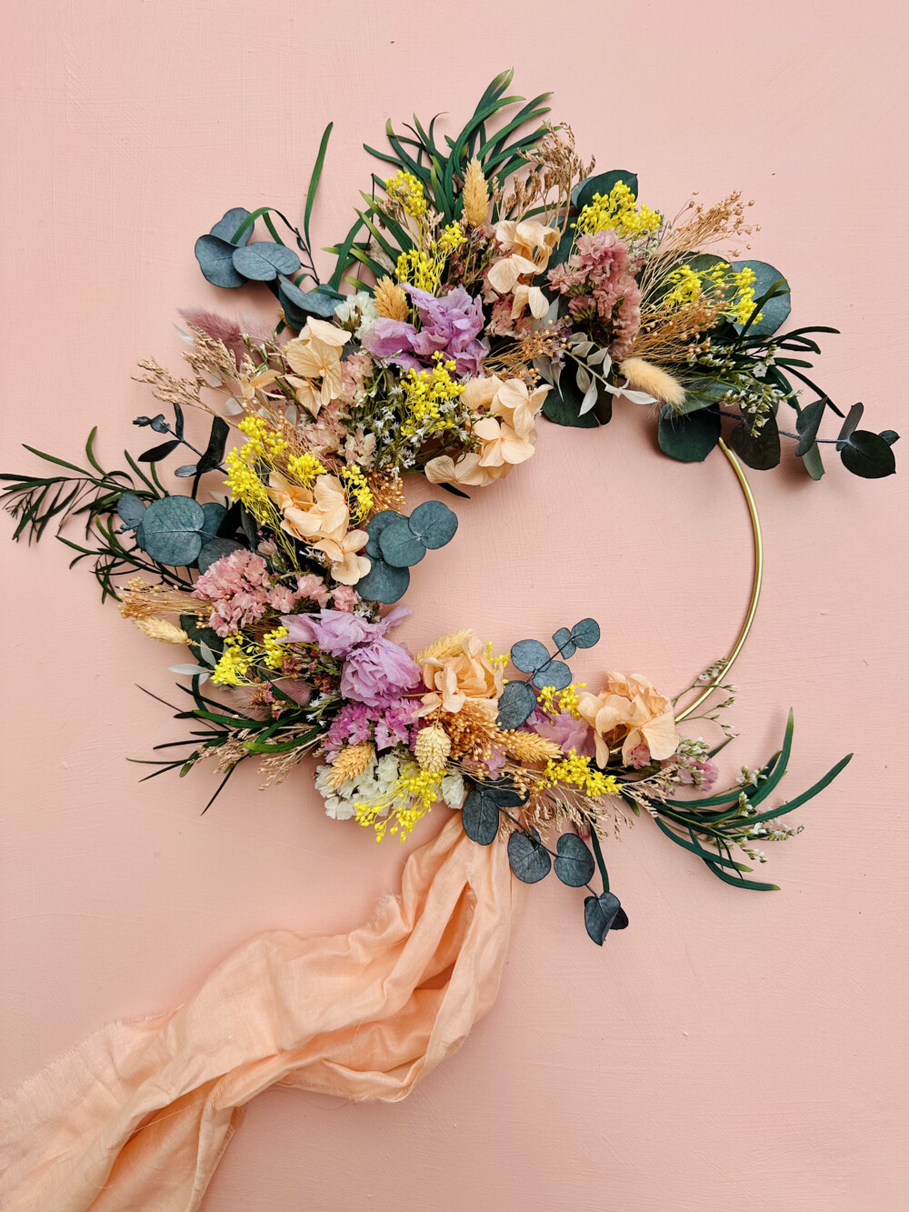 fleuriste rennes couronne fleurs séchées