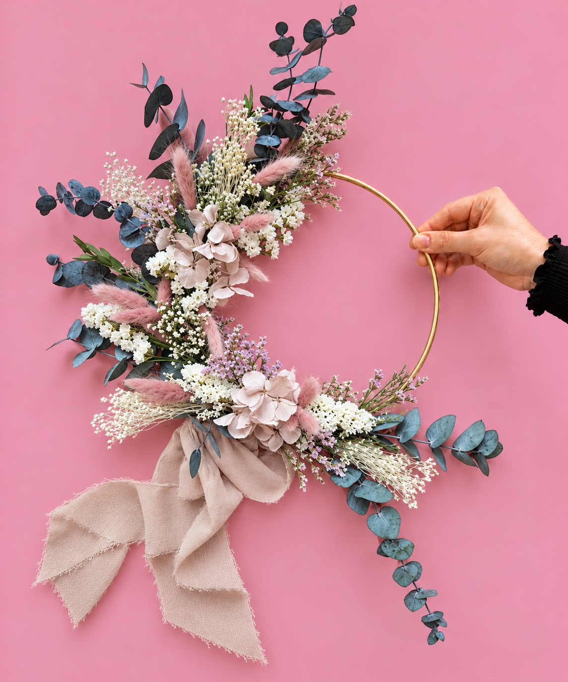 atelier couronne bouquet fleurs séchées fleuriste rennes atelier formation reconversion fleuriste decoratrice mariage bretagne luxe